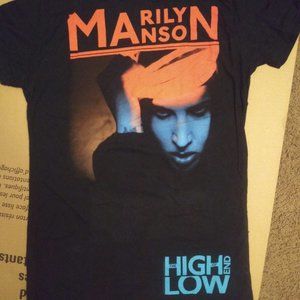 Marilyn Manson The High End of Low T-Shirt (Size 2XL Girls) Hot Topic NEW